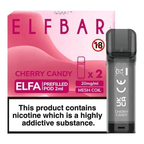 Elf Bar Elfa Pre-Filled Pods - Box of 10 - Vape wholesale supplies 