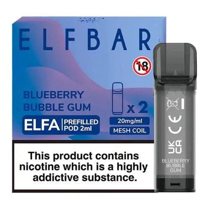 Elf Bar Elfa Pre-Filled Pods - Box of 10 - Vape wholesale supplies 