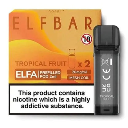 Elf Bar Elfa Pre-Filled Pods - Box of 10 - Vape wholesale supplies 