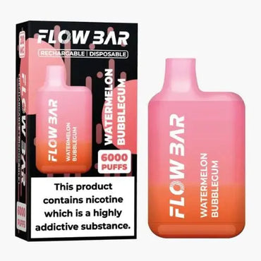 Flow Bar 6000 Disposable Vape Pod Device 0MG - Box of 10 My Store