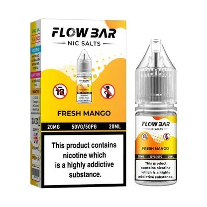 Flow Bar Nic Salts- 20ml-  Pack of 10 Flow BarNot Found Vape wholesale supplies