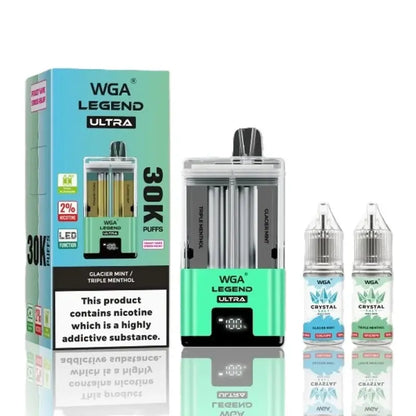 WGA Legend Ultra 30k Disposable Vape Box of 5 - Vape wholesale supplies 