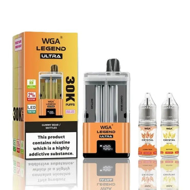 WGA Legend Ultra 30k Disposable Vape Box of 5 - Vape wholesale supplies 