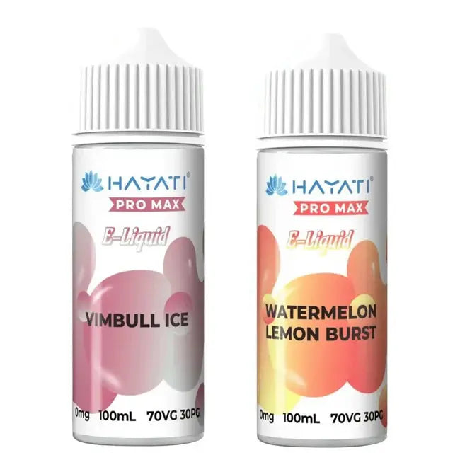 Hayati Pro Max 100ml E-Liquid 70VG / 30PG HayatiNot Found Vape wholesale supplies