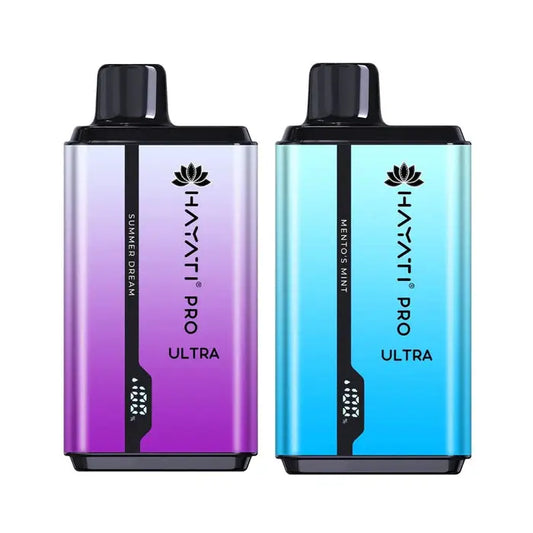 0% Hayati Pro Ultra 15000+ Puffs - Pack Of 10 HayatiNot Found Vape wholesale supplies