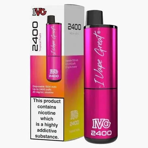 IVG 2400 Disposable Pod Device 20MG - Box of 5 - Vape wholesale supplies 