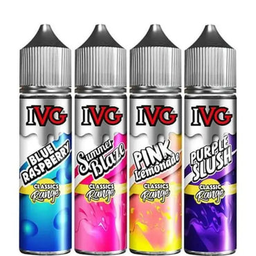 IVG Classic Range 50ml Shortfill - Vape wholesale supplies