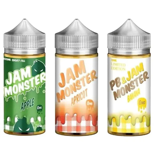 Jam Monster 100ml Shortfill - Vape wholesale supplies 