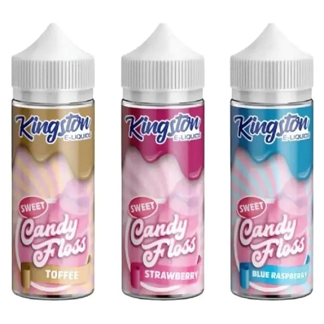 Kingston Sweet Candy Floss 100ML Shortfill - Vape wholesale supplies