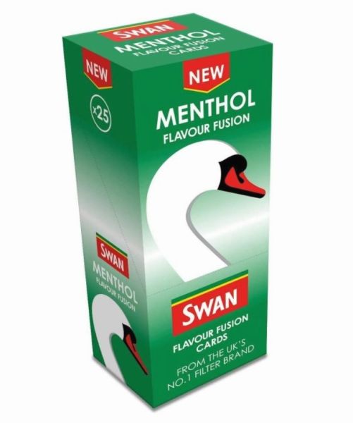 Swan Flavour Fusion Cards - Menthol - Pack of 25 Vape wholesale supplies