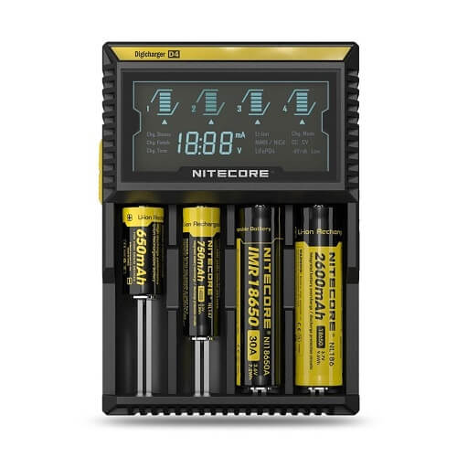 NITECORE - DIGICHARGER D4 EU - Vape wholesale supplies