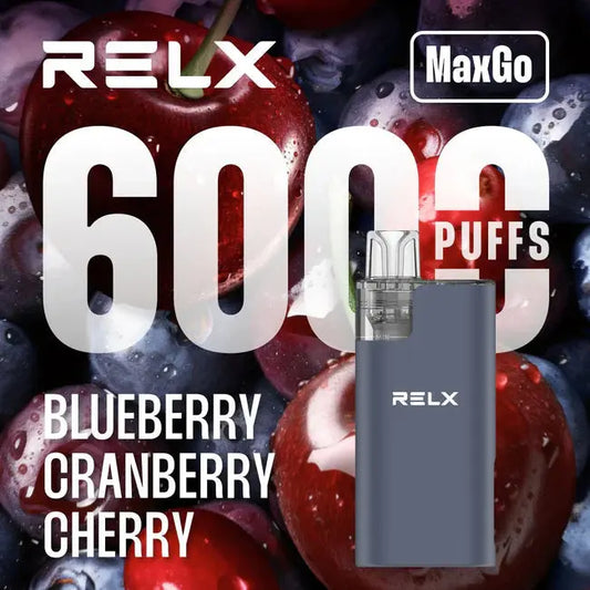 Relx Max Go 6000 Disposable Vape- Box of 5 RELXNot Found Vape wholesale supplies