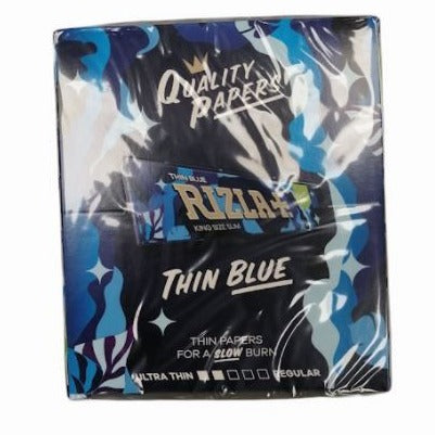 Rizla Blue King Size Slim Cigarette Paper - 50 Booklets