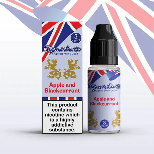 Signature - Apple And Blackcurrant - 10ml - Vape wholesale supplies