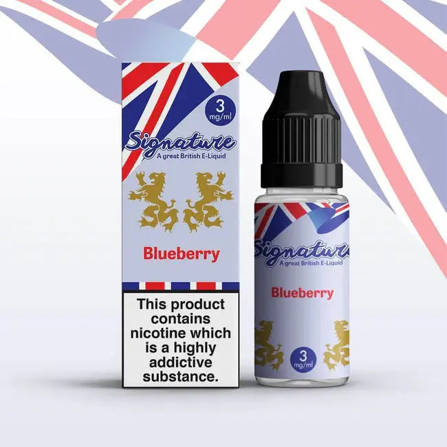 Signature - Blueberry - 10ml - Vape wholesale supplies