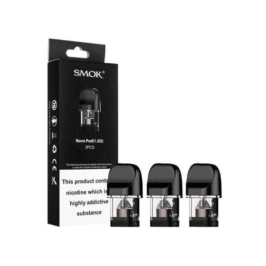 SMOK Novo Replacement Pods - 3 Pack My StoreNot Found Vape wholesale supplies