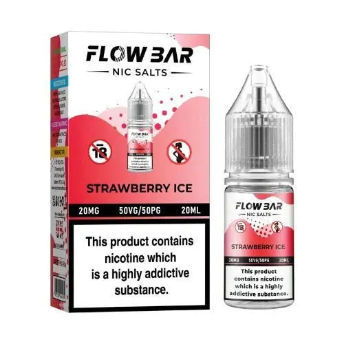 Flow Bar Nic Salts- 20ml-  Pack of 10 Flow BarNot Found Vape wholesale supplies