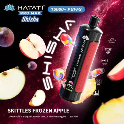 Hayati Pro Max Shisha 15000 Disposable Vape Box of 5 - Vape wholesale supplies 