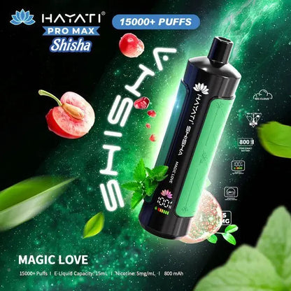 Hayati Pro Max Shisha 15000 Disposable Vape Box of 5 - Vape wholesale supplies 