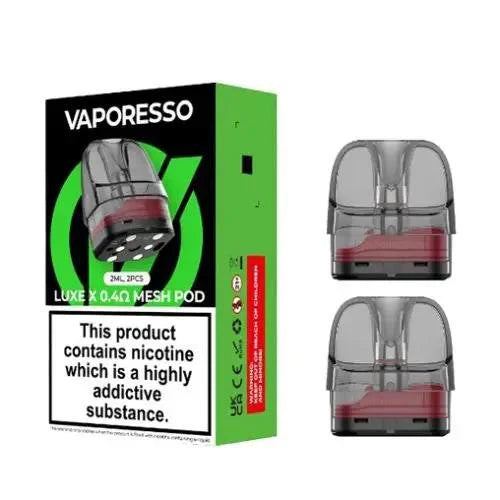 Vaporesso Luxe X Replacement Pods Pack of 2 My StoreNot Found Vape wholesale supplies