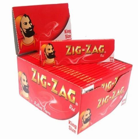 Zig Zag Red King Size Cigarette Paper - 50 Booklets Vape wholesale supplies