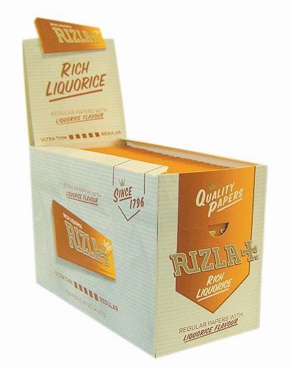 Rizla Liquorice Cigarette Paper - 100 Booklets www